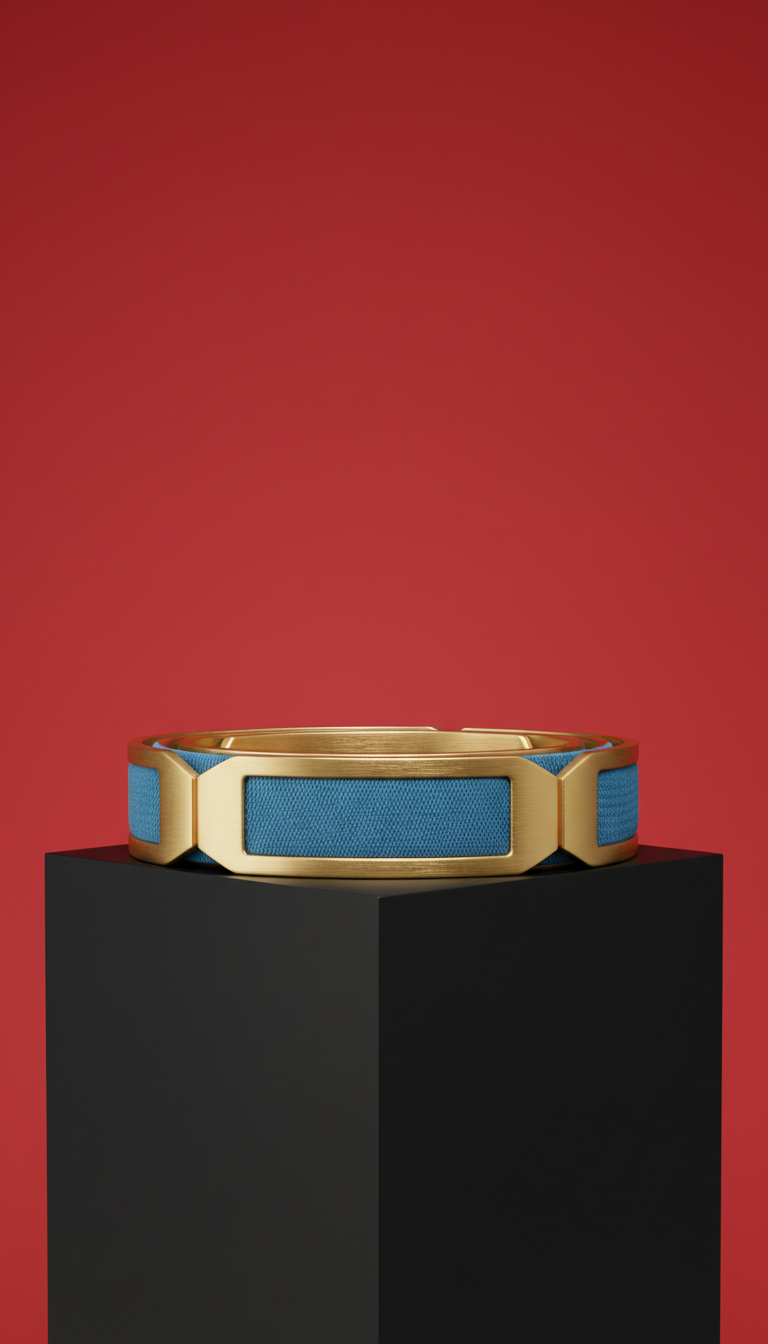 Urban gold accent belt